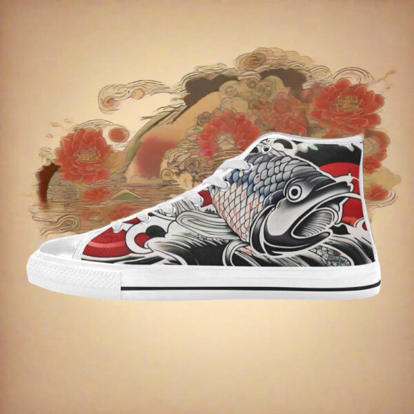 Japanese Fish Art Women - Image 3