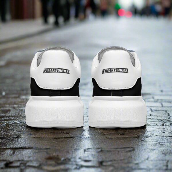 Deepneep Shoes® Black Lace Up Sneakers - Image 6