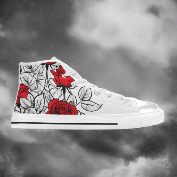 Red Roses Pen & Ink Style Women - Image 3