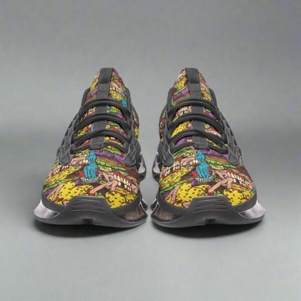 Deepneep Shoes® Freestyle Art Unisex Low Top Mesh Sneakers - Image 5