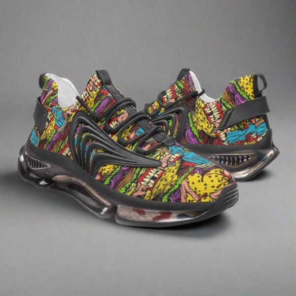 Deepneep Shoes® Freestyle Art Unisex Low Top Mesh Sneakers - Image 6