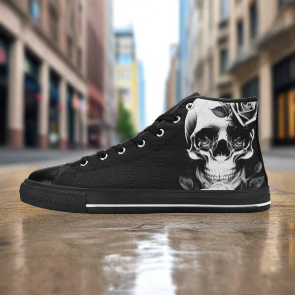 Grey Skull & Roses Women - Image 3