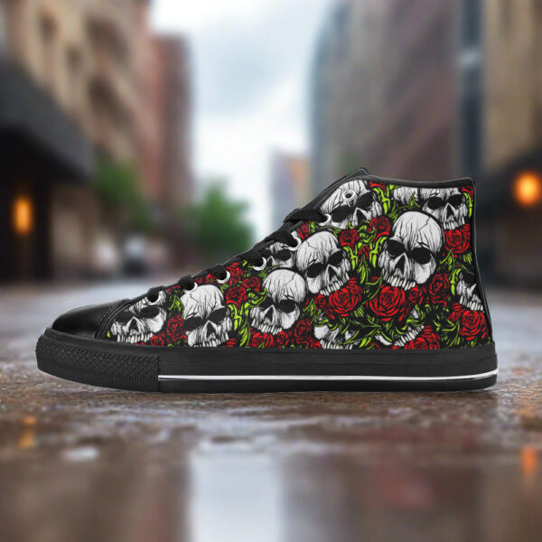 Deepneep Shoes® Skulls & Roses Women - Image 4