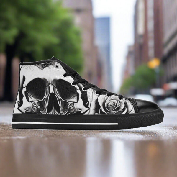 Grey Skull & Rose Men - Image 3