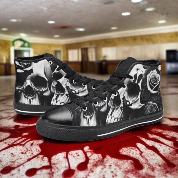 Grey Skull & Roses Men - Image 3