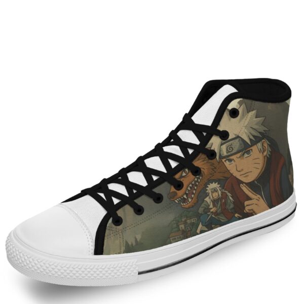 7218 Naruto Lace Up Sneakers - Image 4
