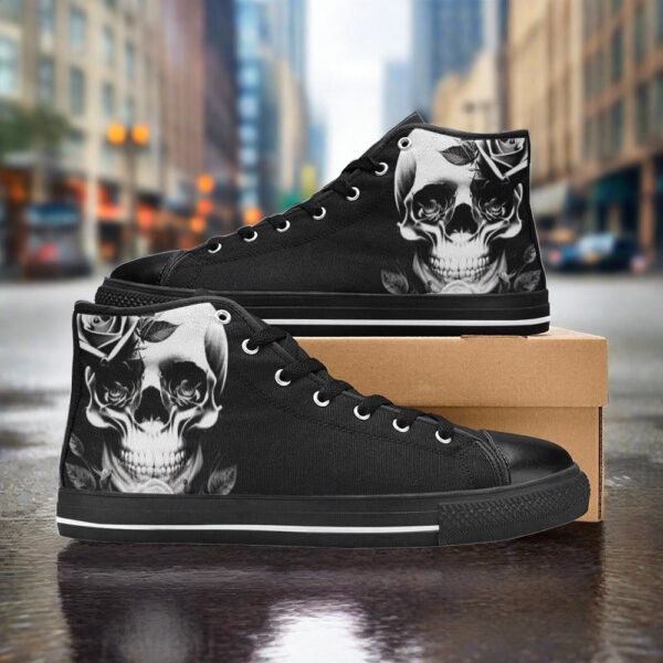 Grey Skull & Roses Women - Image 2