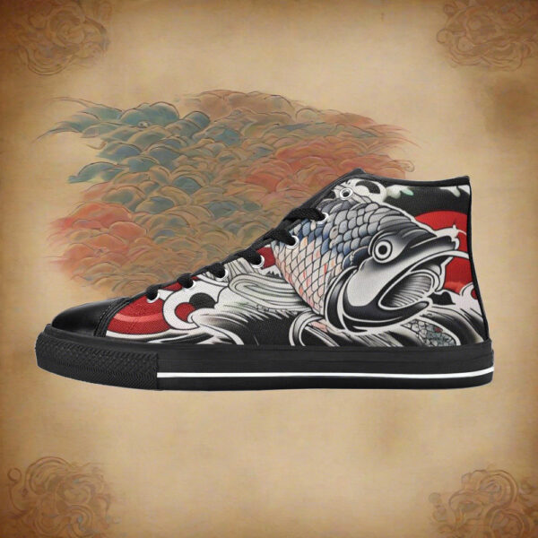Japanese Fish Art Women - Image 3