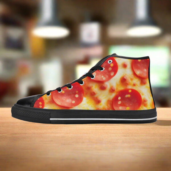 Pepperoni Pizza Cheese Closeup Women - Image 4