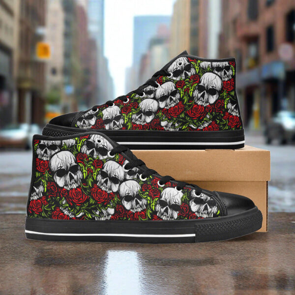 Deepneep Shoes® Skulls & Roses Women - Image 3