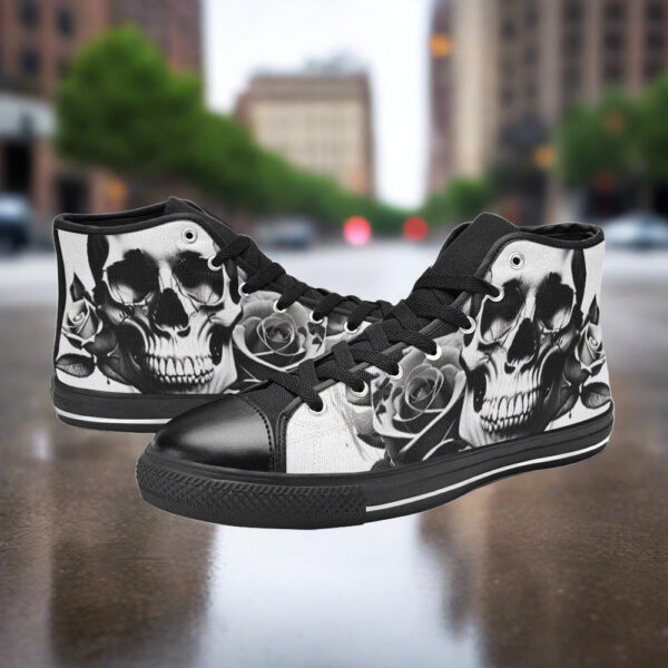 Grey Skull & Roses Women - Image 4