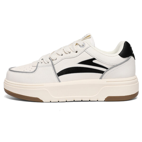 Cream white Lace Up Sneakers