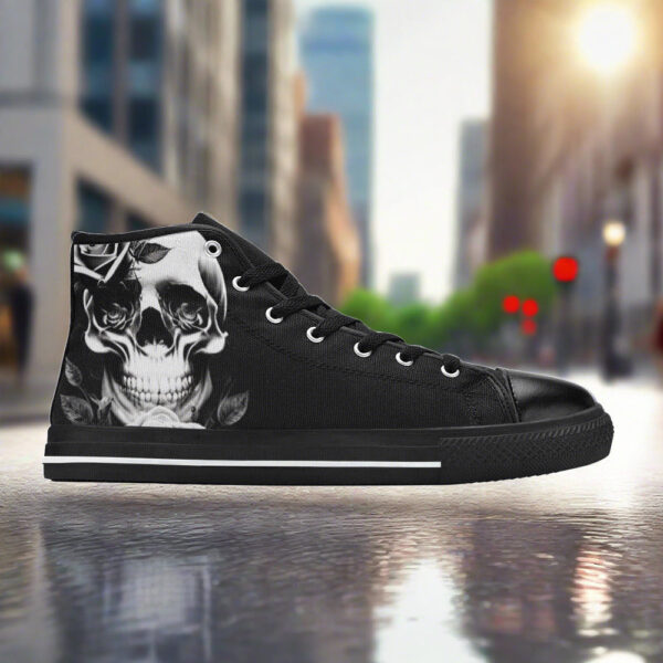 Grey Skull & Roses Men - Image 4