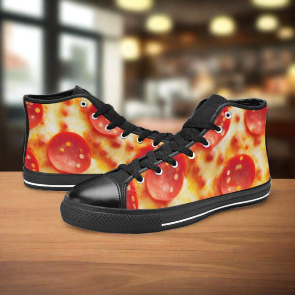 Pepperoni Pizza Cheese Closeup Men - Image 4