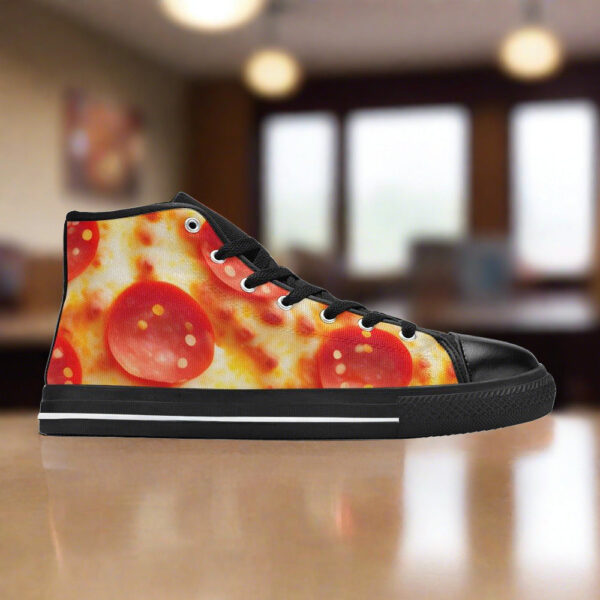Pepperoni Pizza Cheese Closeup Men - Image 3