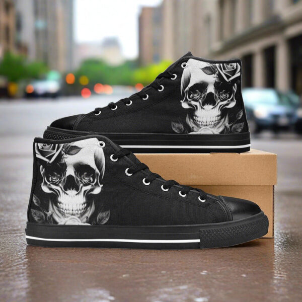 Grey Skull & Roses Men - Image 3