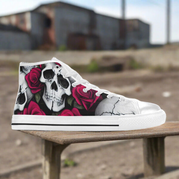 Skulls & Roses Art Women - Image 4