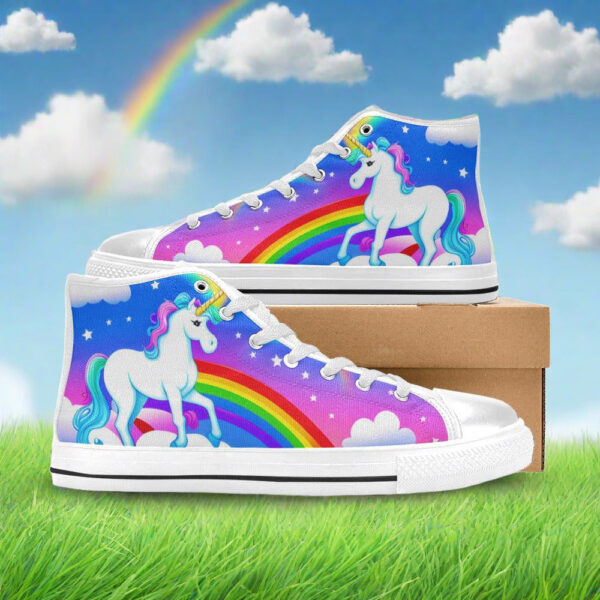 Unicorns Rainbows Clouds Men - Image 4