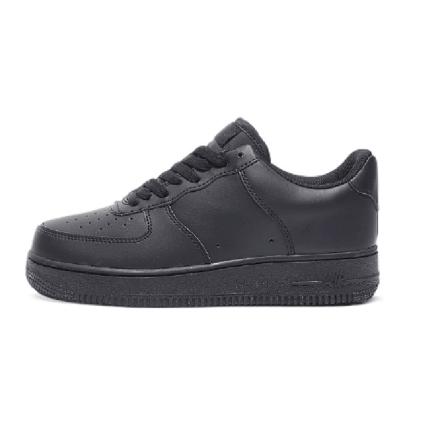 Black Lace Up Sneakers