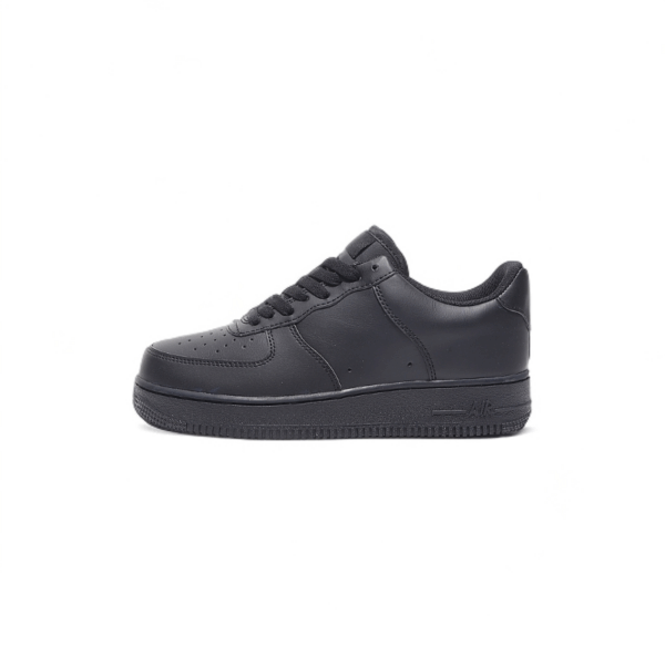 Black Lace Up Sneakers - Image 6