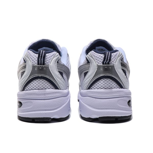 Silver Lace Up Sneakers - Image 7