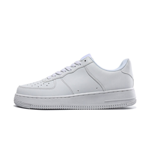 White Lace Up Sneakers