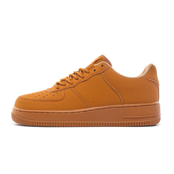 Wheat Lace Up Sneakers