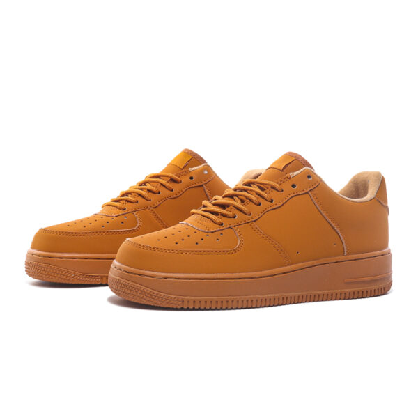 Wheat Lace Up Sneakers - Image 3