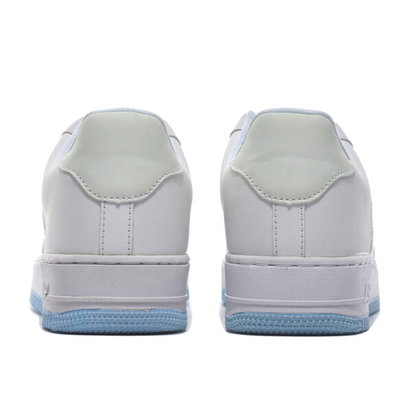 Blue White porcelain Lace Up Sneakers - Image 7