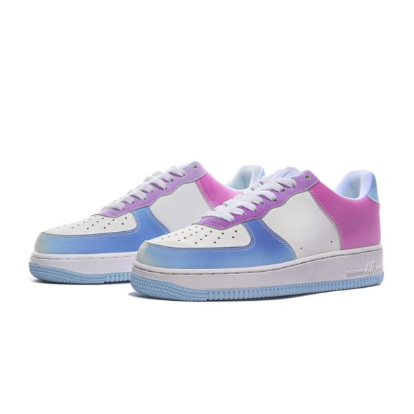 Colorfully Lace Up Sneakers - Image 4