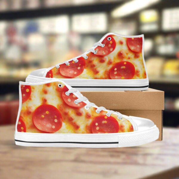 Pepperoni Pizza Cheese Closeup Men - Image 3