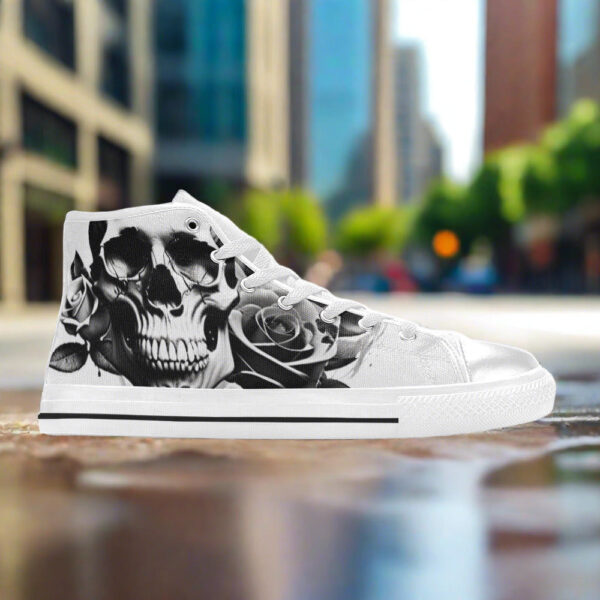 Grey Skull & Roses Women - Image 4