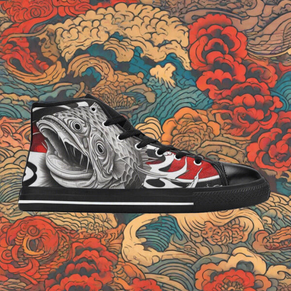 Japanese Fish Art Women - Image 3