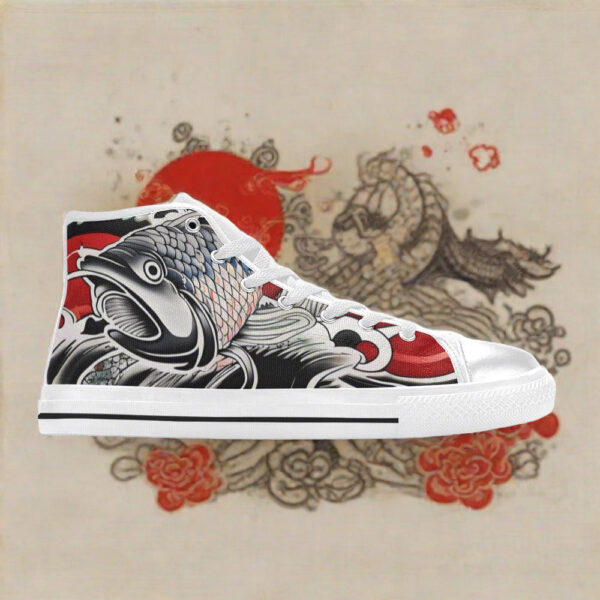 Japanese Fish Art Women - Image 4