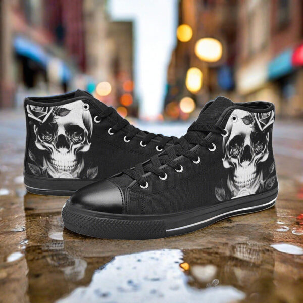 Grey Skull & Roses Men - Image 2
