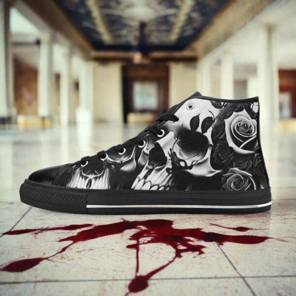 Grey Skulls & Roses Women - Image 4