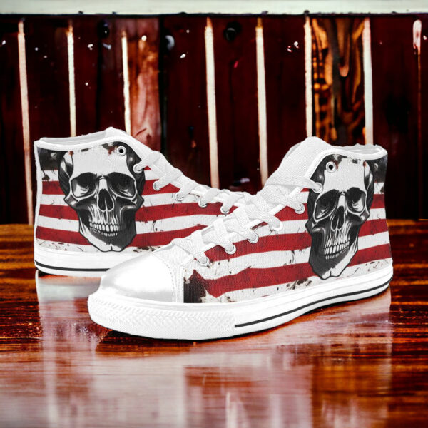 Patriotic Skull Art Men - Image 3
