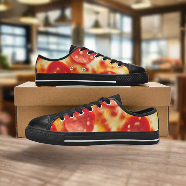 Pepperoni Pizza Cheese Closeup Men - Image 3