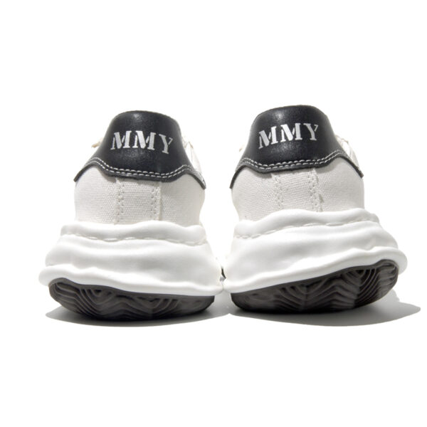 Cream White Canvas Lace Up Sneakers - Image 5