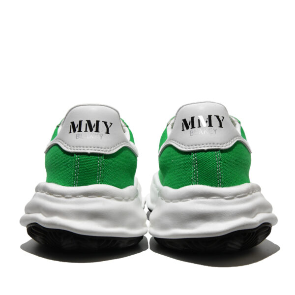 Green Canvas Lace Up Sneakers - Image 5