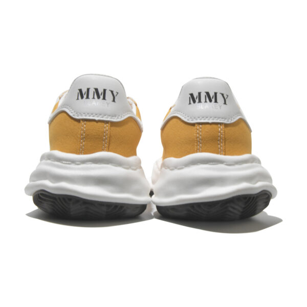 Yellow Canvas Lace Up Sneakers - Image 5