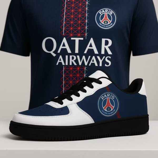 KJ Paris Saint-Germain 25-26 Home Kit Lace Up Sneakers1