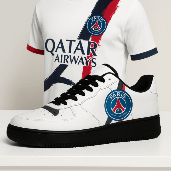 KJ Paris Saint-Germain 25-26 Away Kit Lace Up Sneakers1