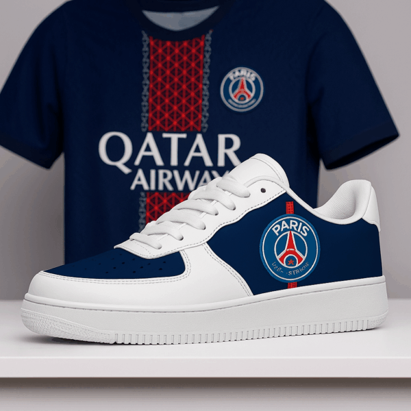 KJ Paris Saint-Germain 25-26 Home Kit Lace Up Sneakers2