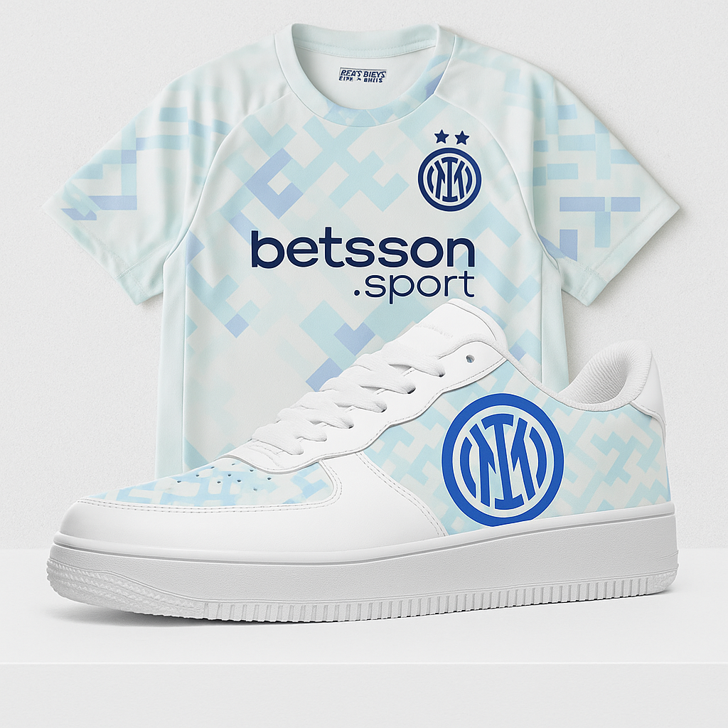 KJ  Inter Milan 25-26 Away Kit Lace Up Sneakers2