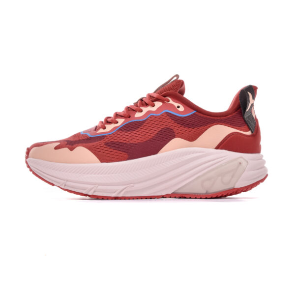 JD-2315-02 Volcanic Red Lace UP Sneakers