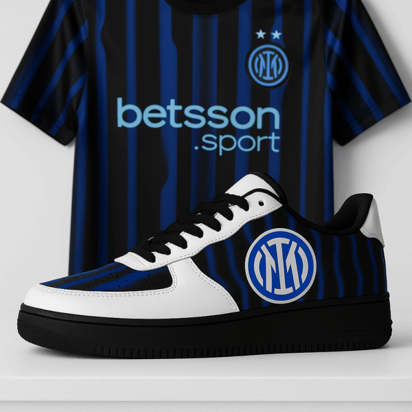 KJ  Inter Milan 25-26 Home Kit Lace Up Sneakers1