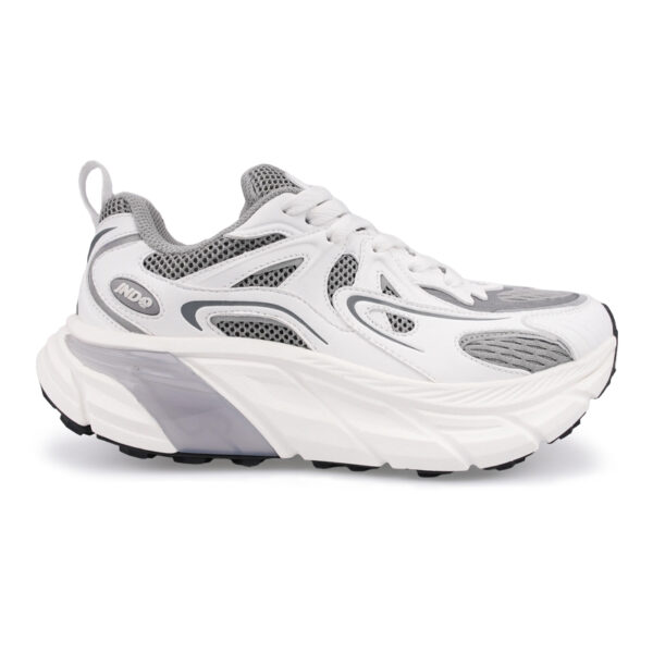 JD-2472-02 Onyx Gray Lace UP Sneakers
