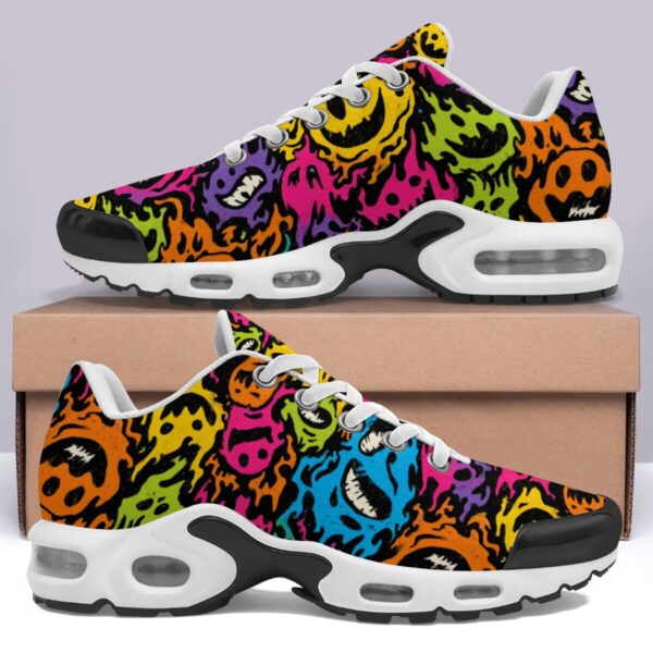 TN-001 Neon Ghoul Lace Up Sneakers - Image 7