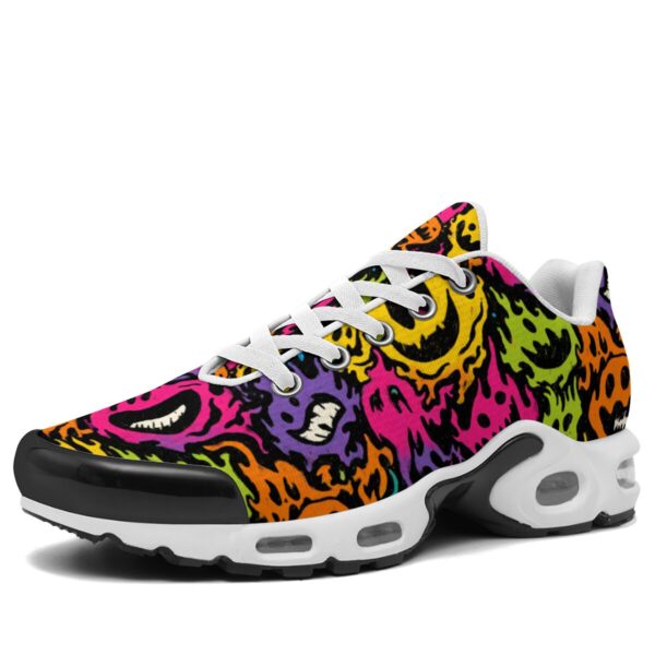 TN-001 Neon Ghoul Lace Up Sneakers - Image 3